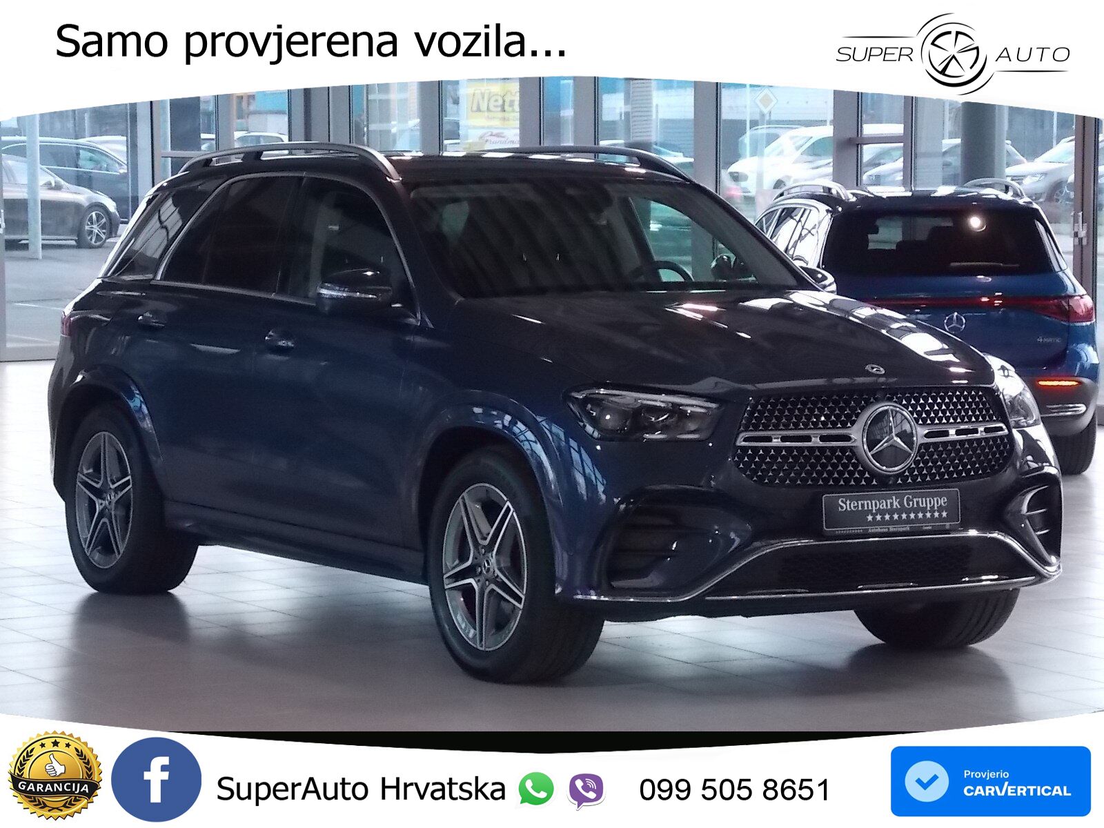 Mercedes GLE 350de (333 KS) 4MATIC 9G-TRONIC AMG ZRAČNI+ACC+GR SJED+KAM