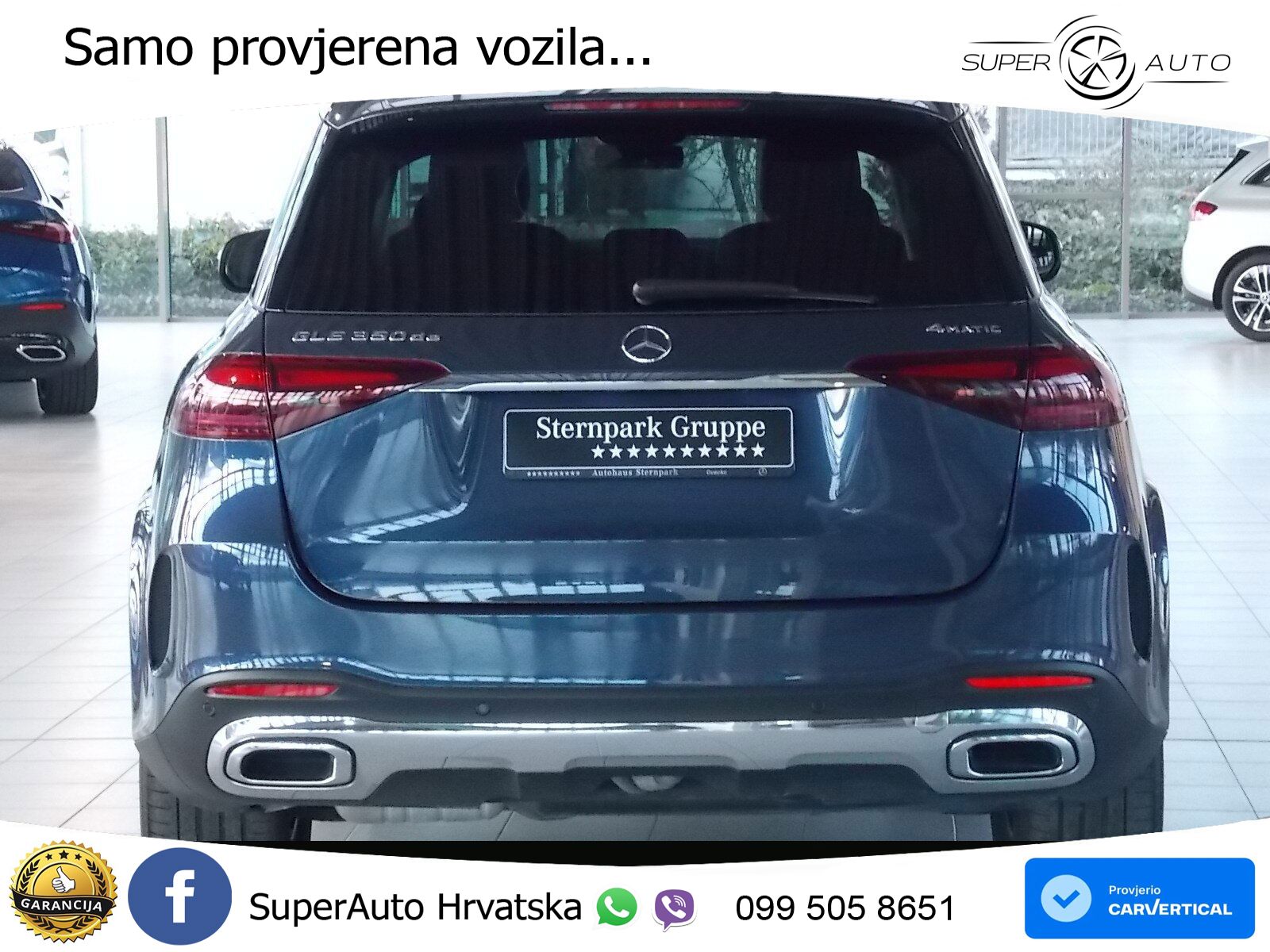 Mercedes GLE 350de (333 KS) 4MATIC 9G-TRONIC AMG ZRAČNI+ACC+GR SJED+KAM