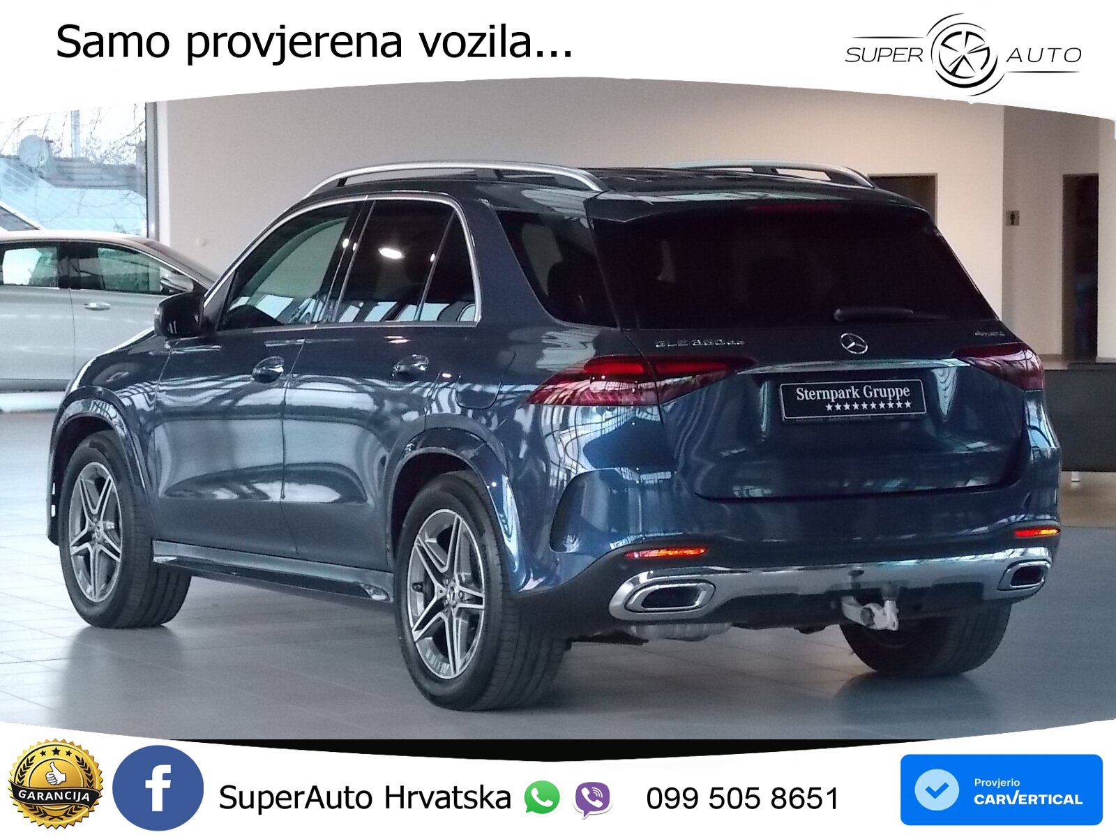 Mercedes GLE 350de (333 KS) 4MATIC 9G-TRONIC AMG ZRAČNI+ACC+GR SJED+KAM