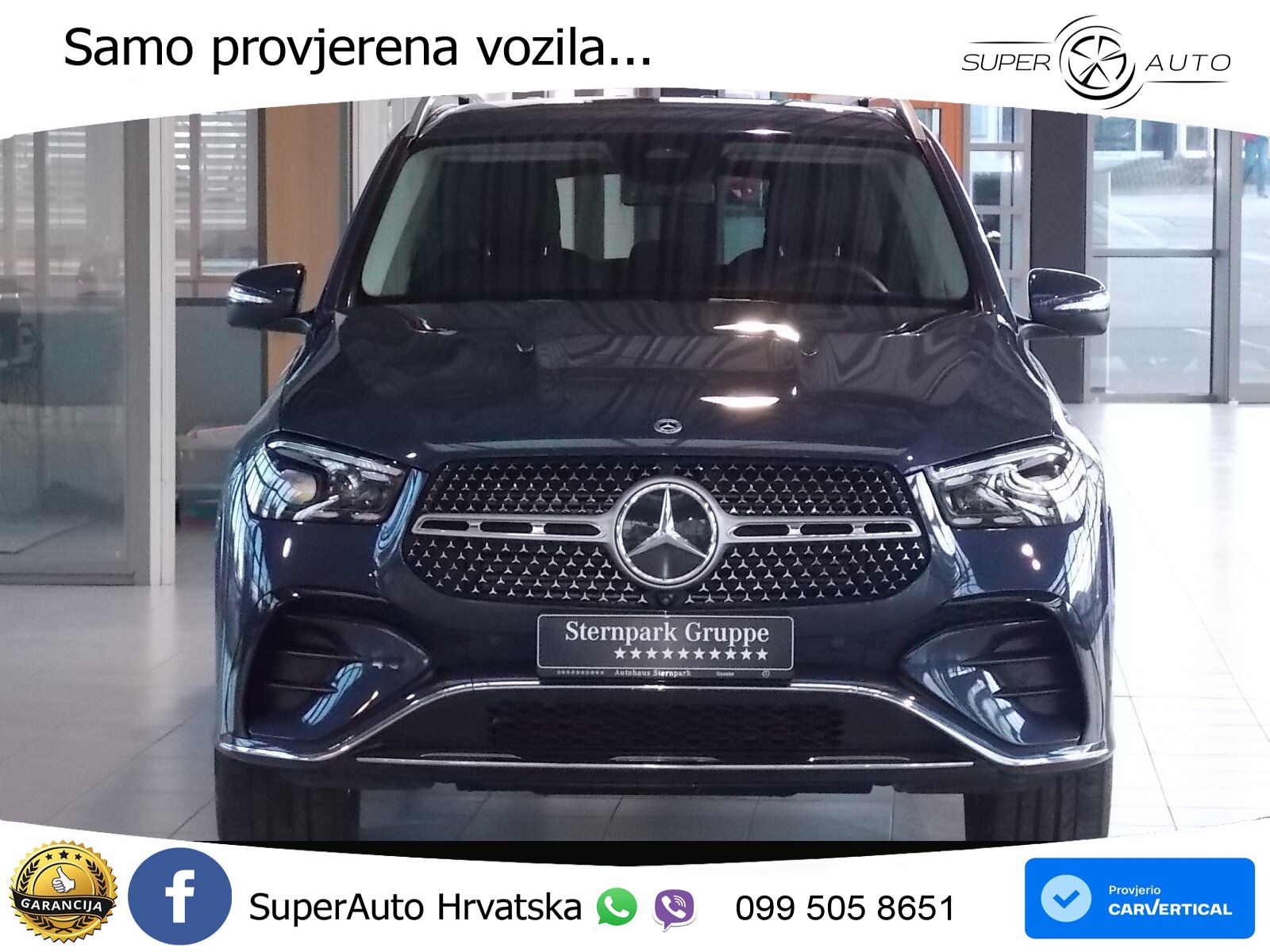 Mercedes GLE 350de (333 KS) 4MATIC 9G-TRONIC AMG ZRAČNI+ACC+GR SJED+KAM
