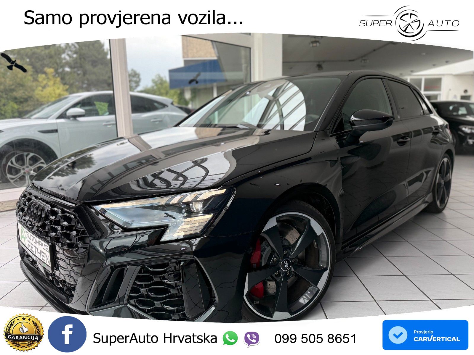 Audi RS3 Sportback 2.5 TFSI (400 KS) quattro S tronic LED+GR SJED+ACC
