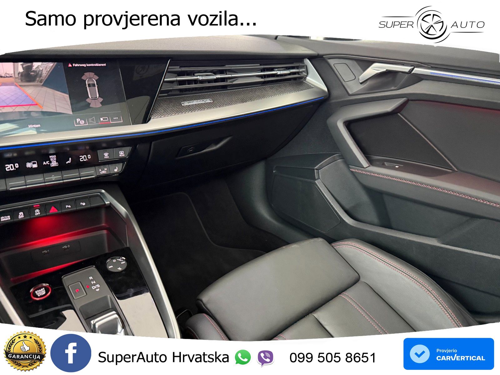 Audi RS3 Sportback 2.5 TFSI (400 KS) quattro S tronic LED+GR SJED+ACC
