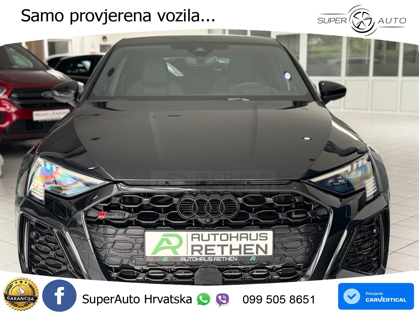 Audi RS3 Sportback 2.5 TFSI (400 KS) quattro S tronic LED+GR SJED+ACC