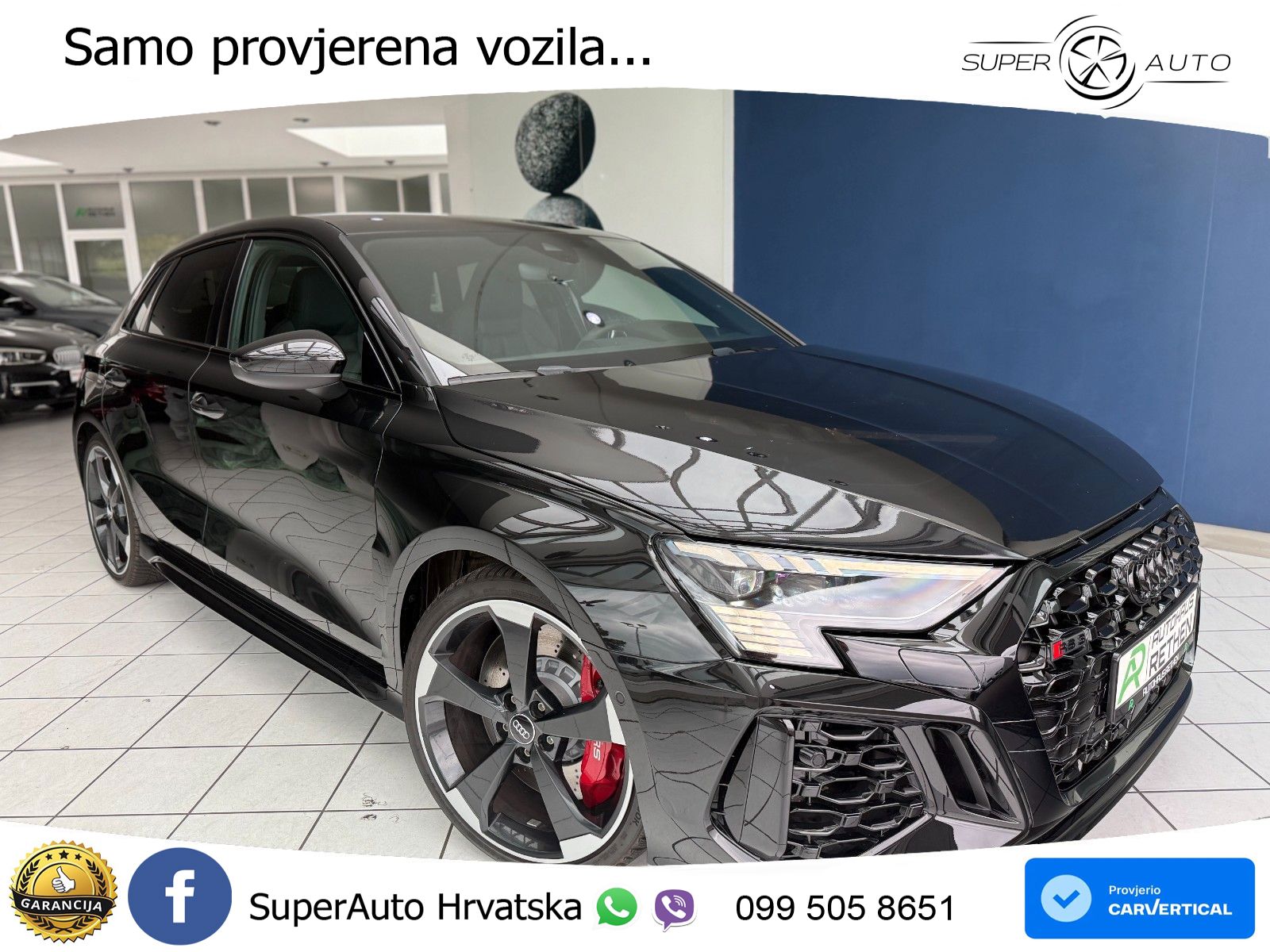 Audi RS3 Sportback 2.5 TFSI (400 KS) quattro S tronic LED+GR SJED+ACC