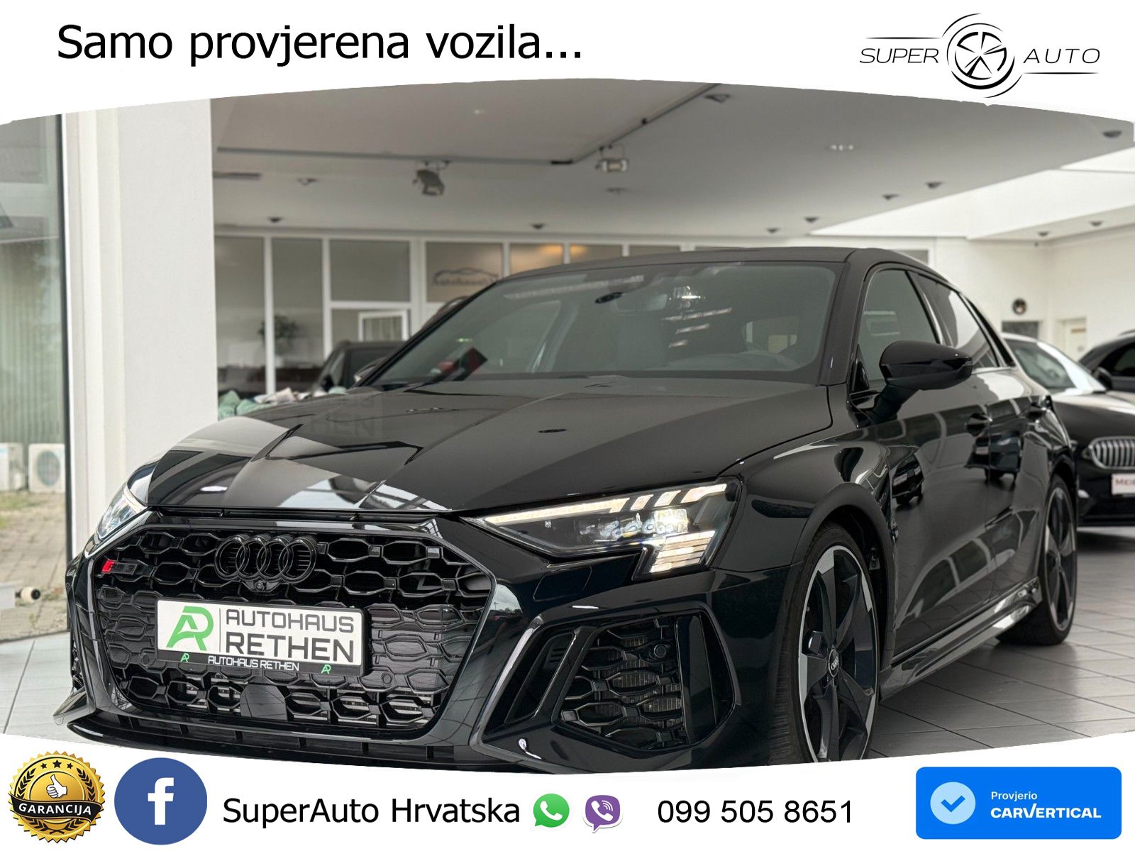 Audi RS3 Sportback 2.5 TFSI (400 KS) quattro S tronic LED+GR SJED+ACC