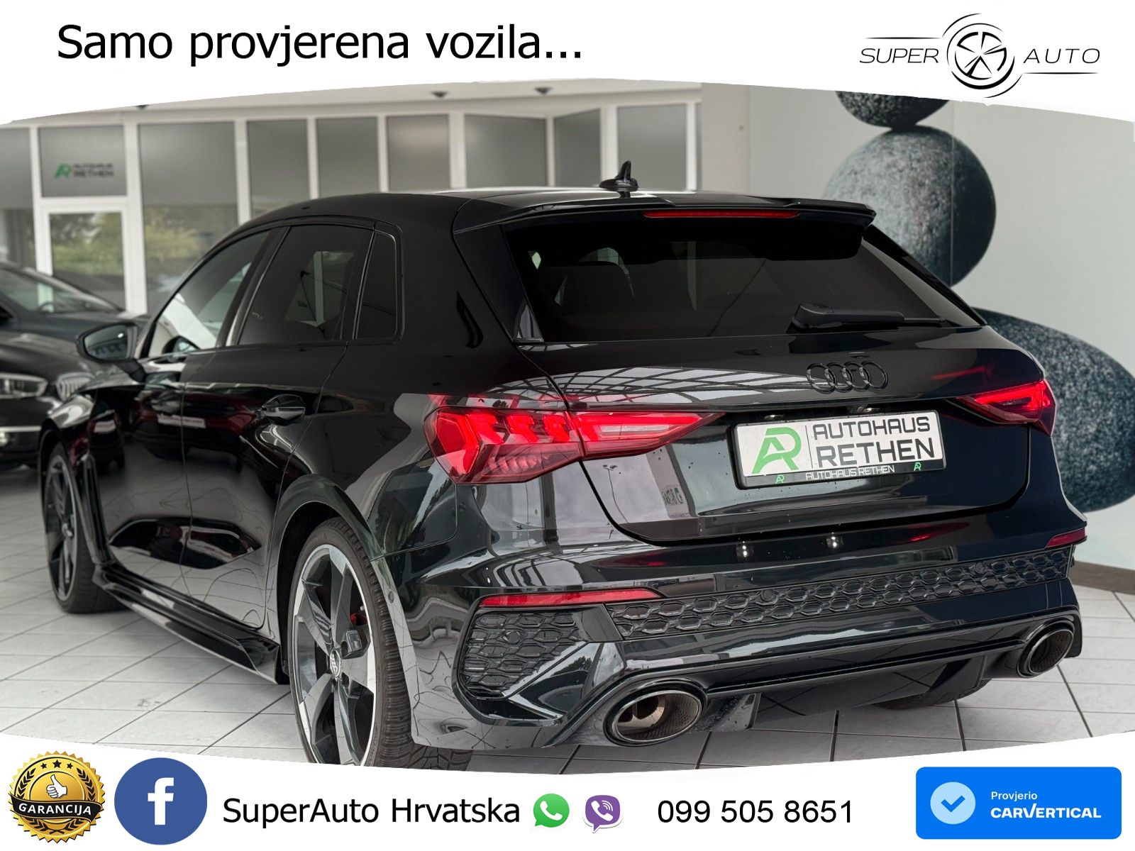 Audi RS3 Sportback 2.5 TFSI (400 KS) quattro S tronic LED+GR SJED+ACC