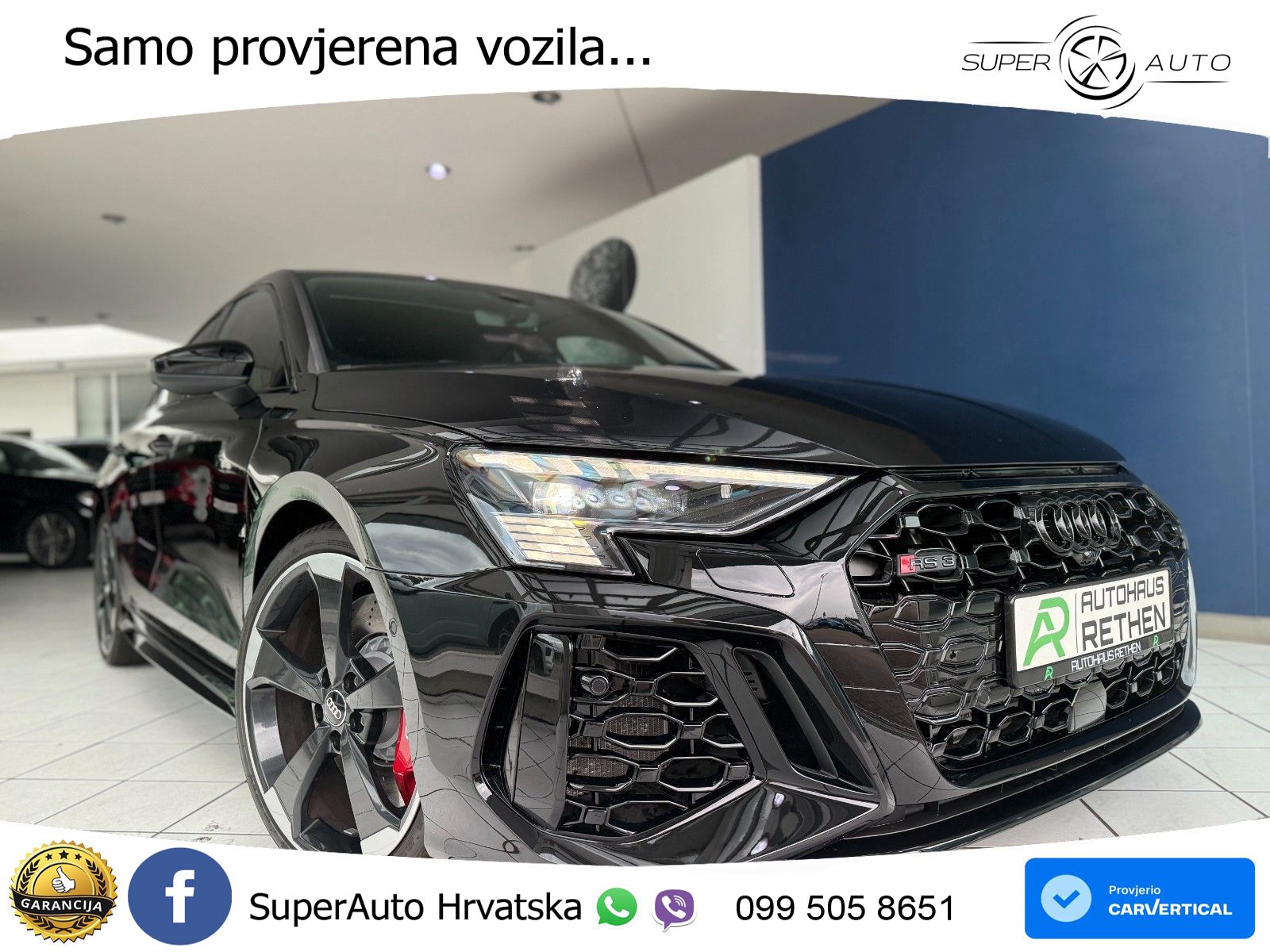 Audi RS3 Sportback 2.5 TFSI (400 KS) quattro S tronic LED+GR SJED+ACC