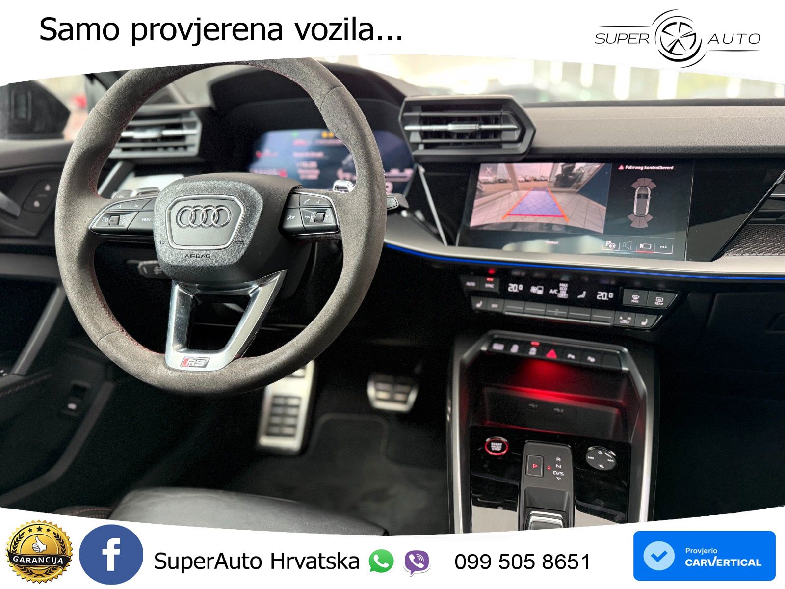 Audi RS3 Sportback 2.5 TFSI (400 KS) quattro S tronic LED+GR SJED+ACC