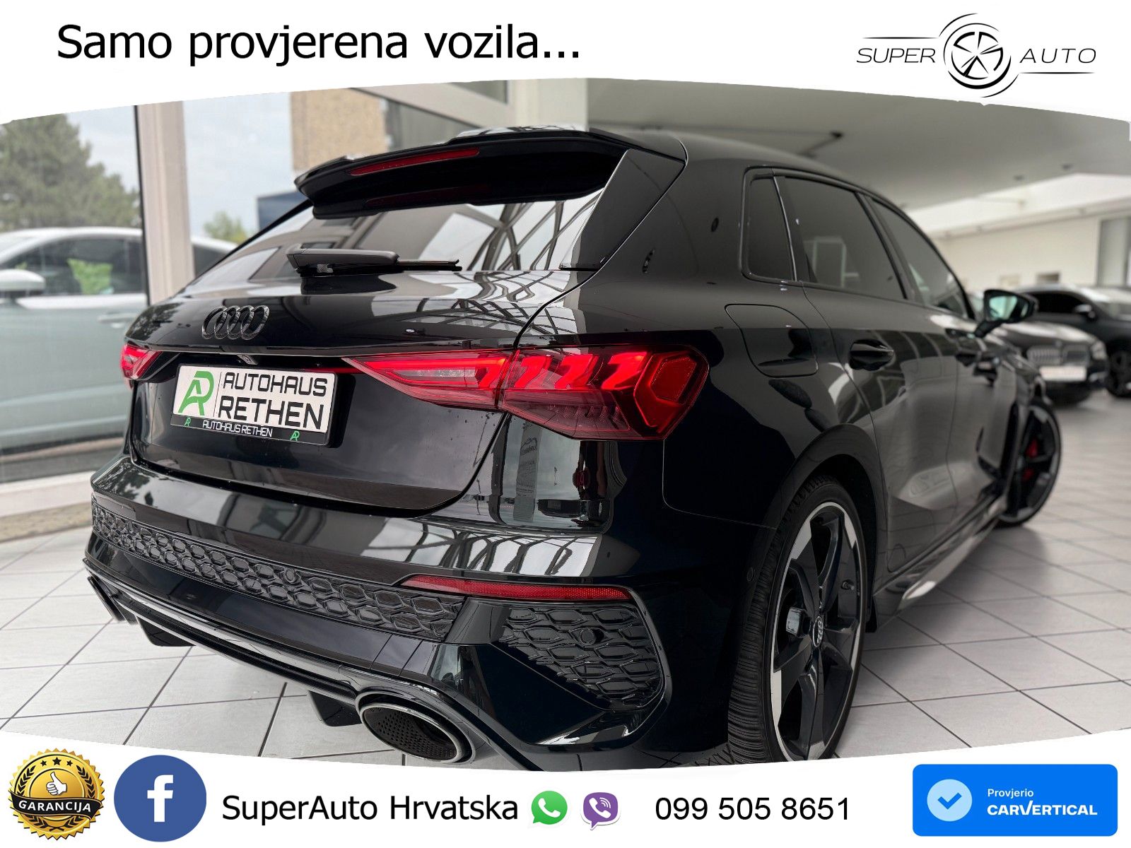 Audi RS3 Sportback 2.5 TFSI (400 KS) quattro S tronic LED+GR SJED+ACC
