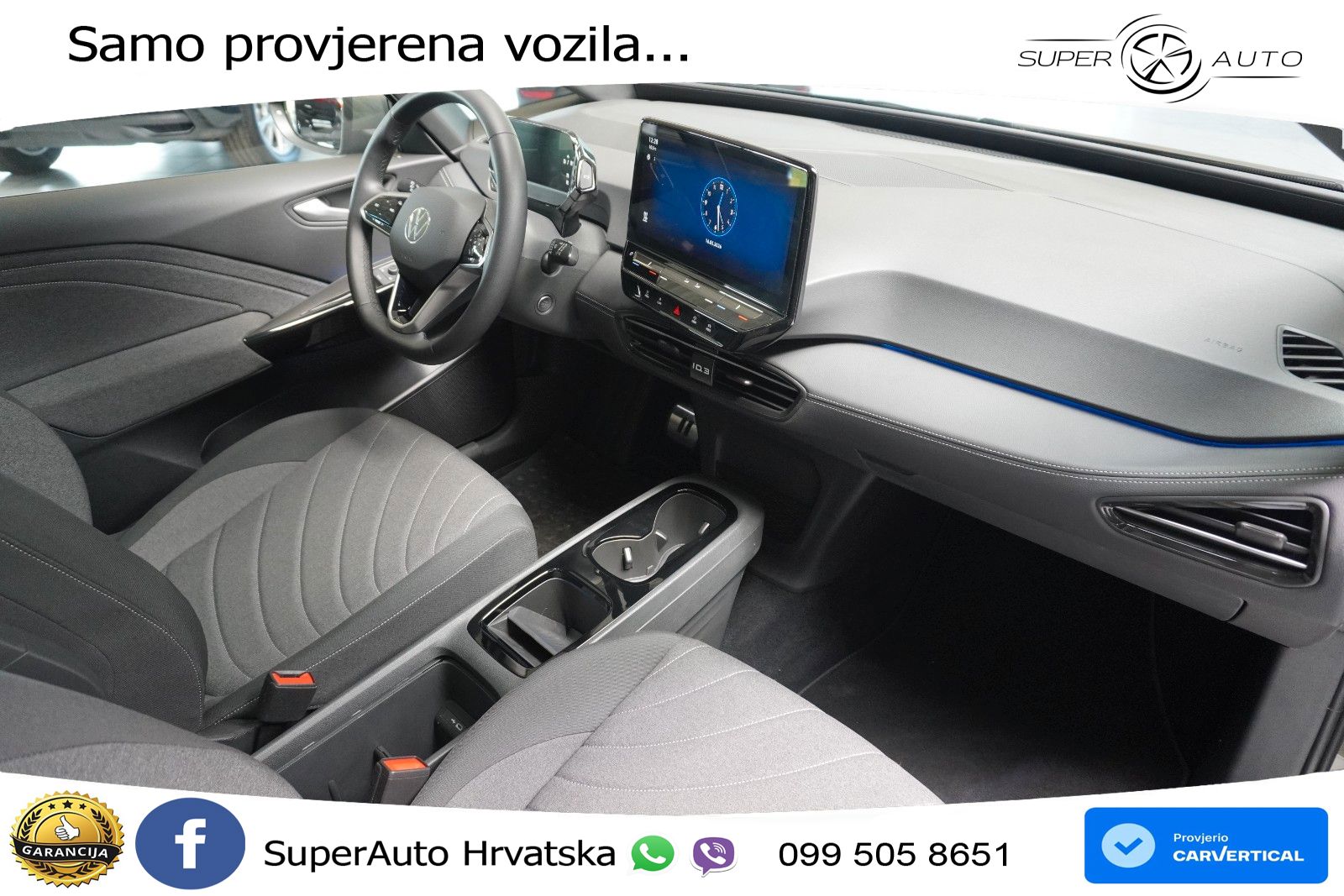 Volkswagen ID.3 Pro 62 kWh (204 KS) LED+GR SJED+ACC