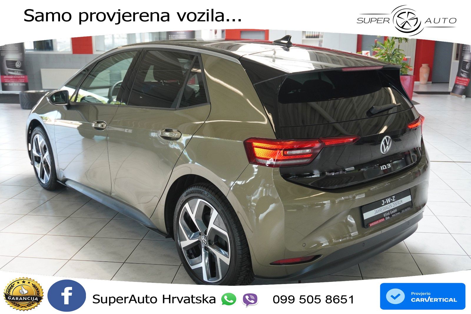 Volkswagen ID.3 Pro 62 kWh (204 KS) LED+GR SJED+ACC