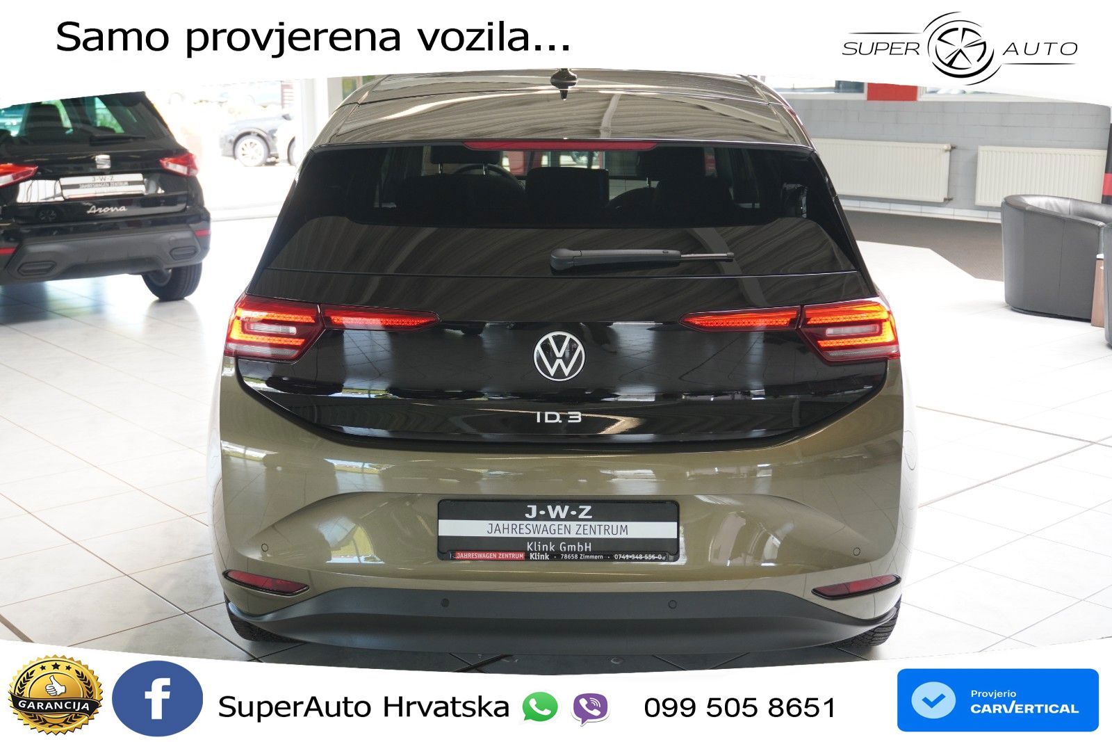Volkswagen ID.3 Pro 62 kWh (204 KS) LED+GR SJED+ACC