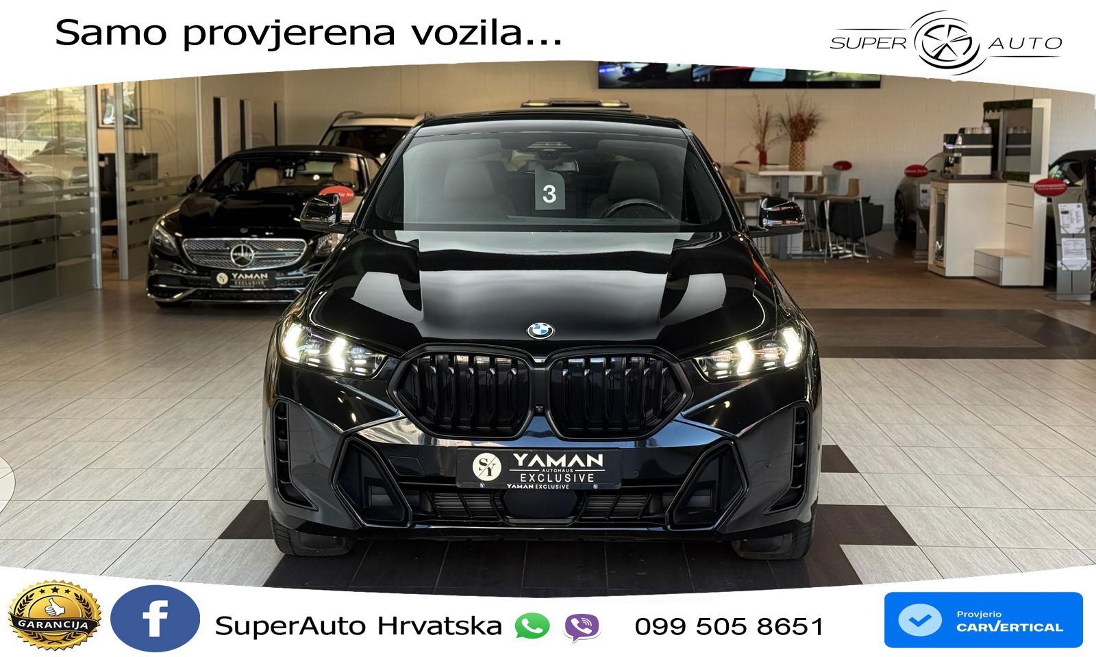 BMW X6 30d (298 KS) xDrive Steptronic M Sport LED+GR SJED+ACC