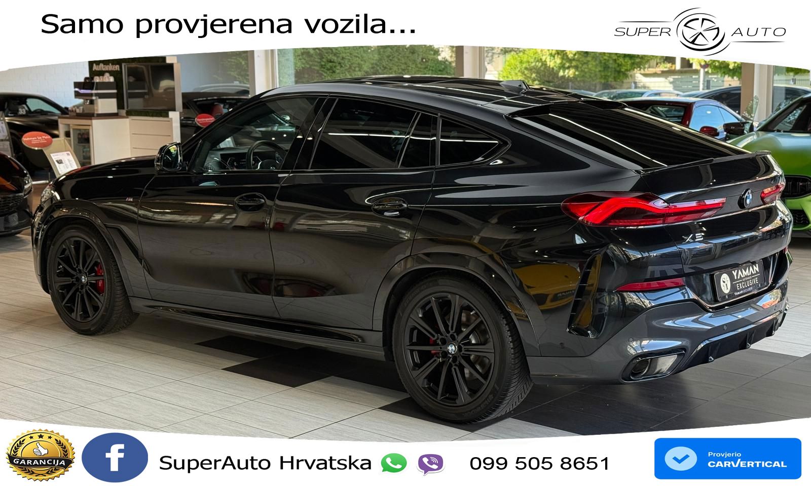 BMW X6 30d (298 KS) xDrive Steptronic M Sport LED+GR SJED+ACC