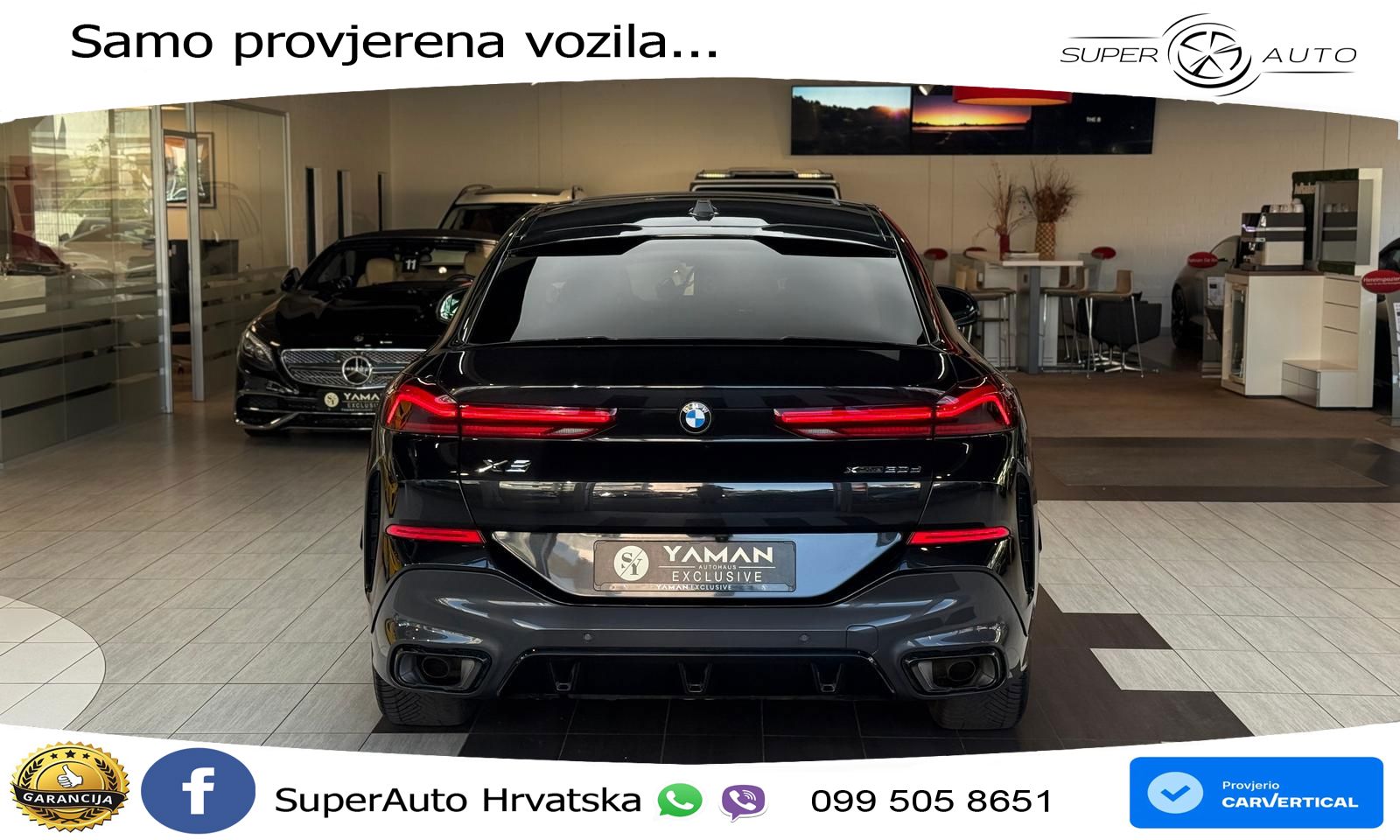 BMW X6 30d (298 KS) xDrive Steptronic M Sport LED+GR SJED+ACC