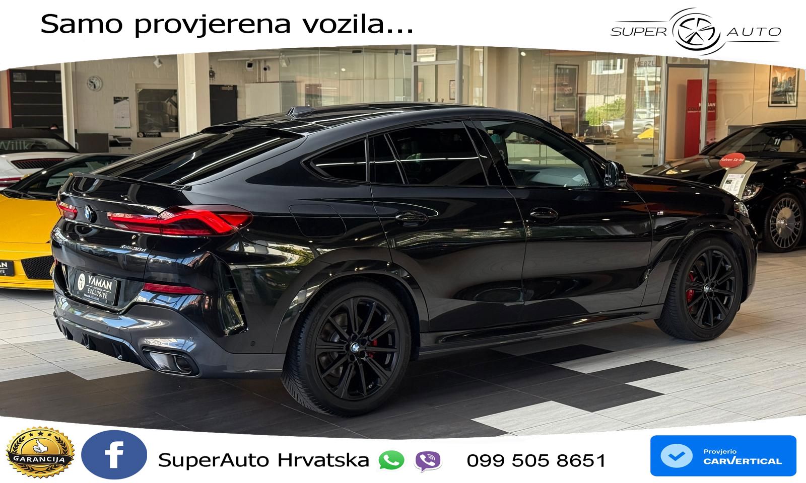 BMW X6 30d (298 KS) xDrive Steptronic M Sport LED+GR SJED+ACC