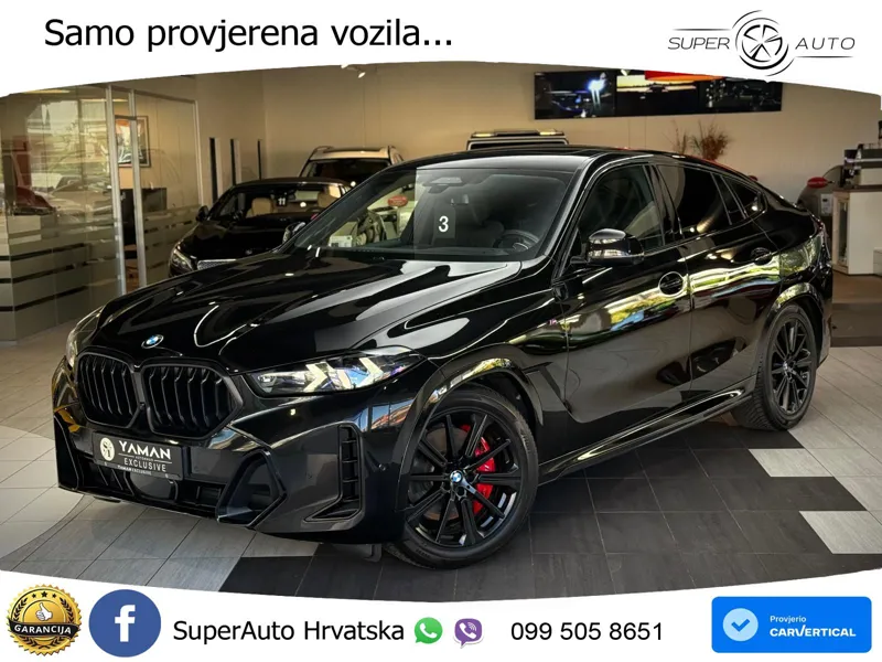 BMW X6 30d (298 KS) xDrive Steptronic M Sport LED+GR SJED+ACC