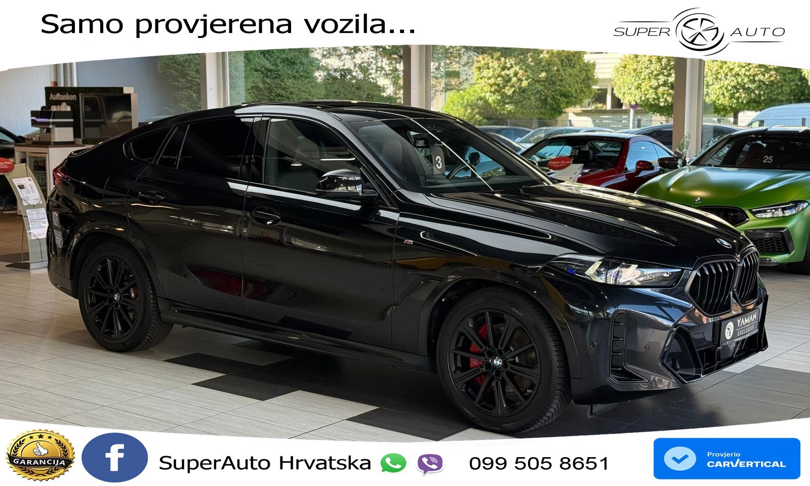 BMW X6 30d (298 KS) xDrive Steptronic M Sport LED+GR SJED+ACC
