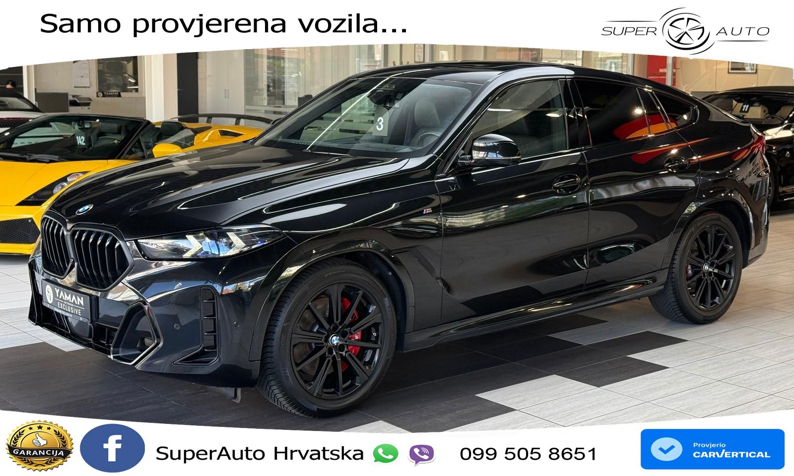 BMW X6 30d (298 KS) xDrive Steptronic M Sport LED+GR SJED+ACC