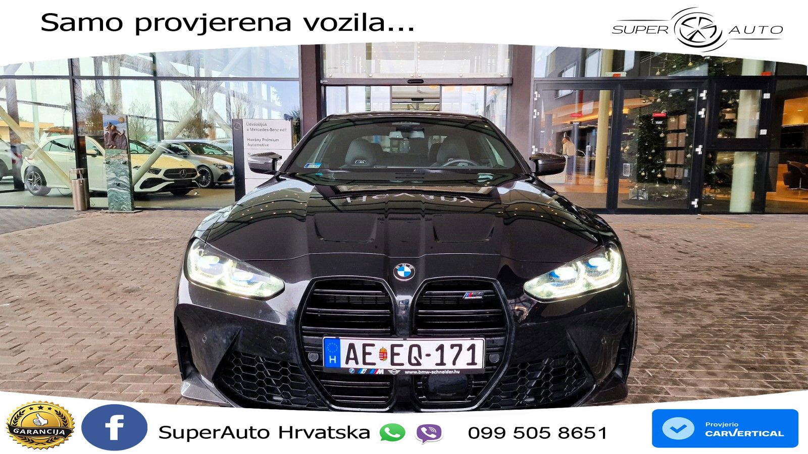 BMW M4 Competition 3.0 (510 KS) Steptronic LED+GR SJED+ACC