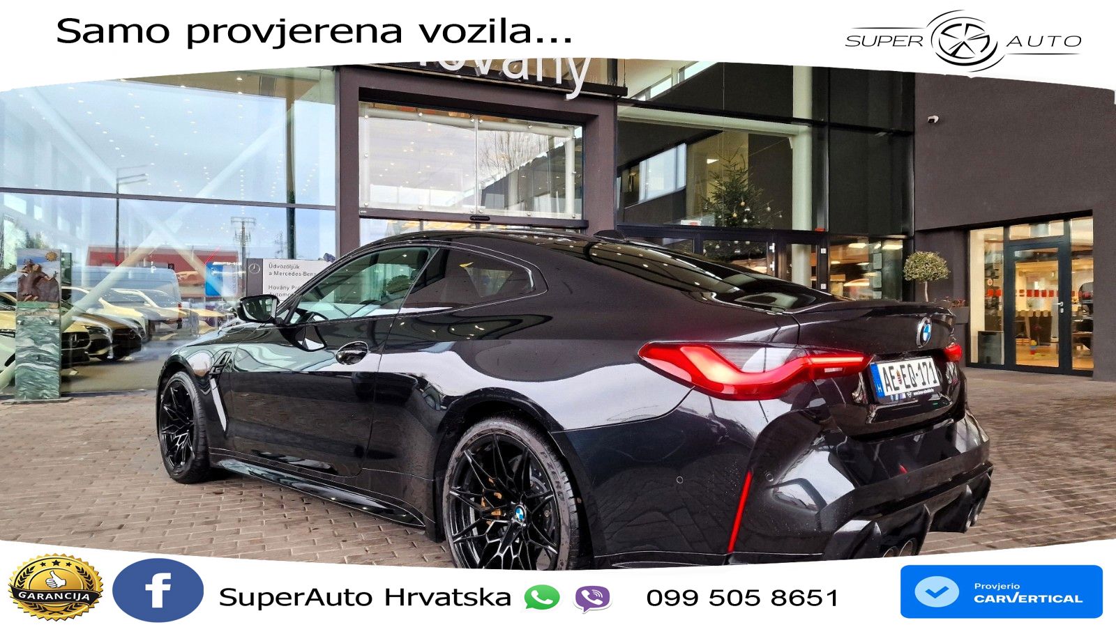 BMW M4 Competition 3.0 (510 KS) Steptronic LED+GR SJED+ACC