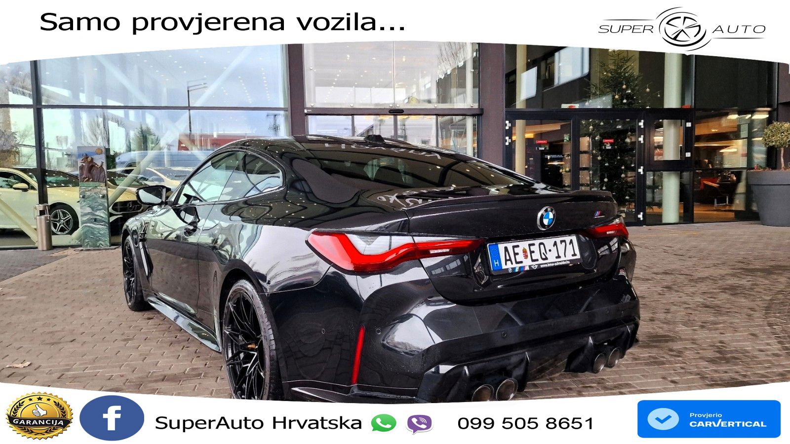 BMW M4 Competition 3.0 (510 KS) Steptronic LED+GR SJED+ACC