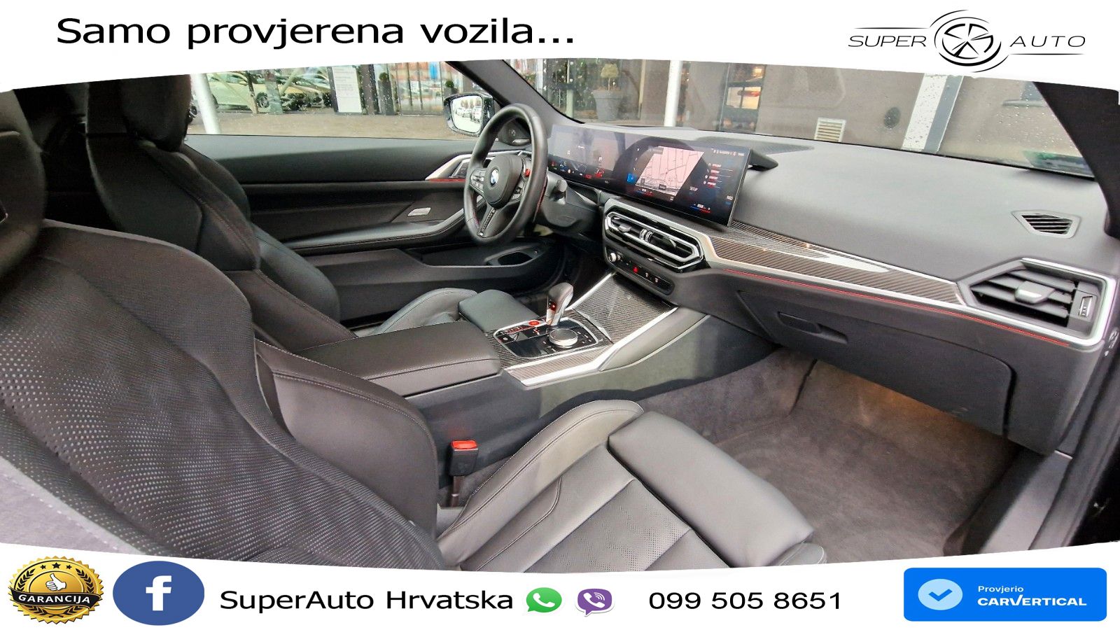 BMW M4 Competition 3.0 (510 KS) Steptronic LED+GR SJED+ACC