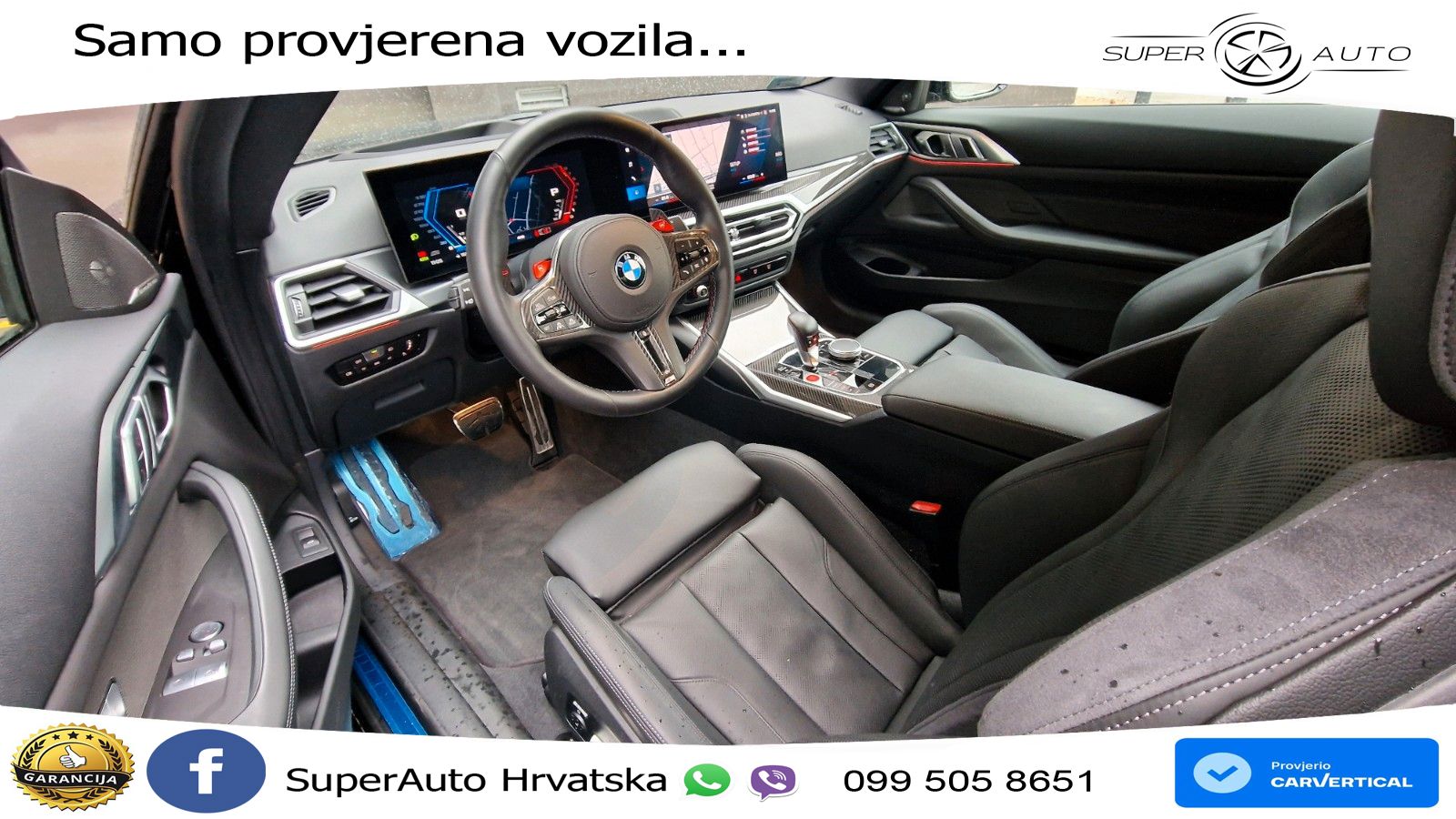BMW M4 Competition 3.0 (510 KS) Steptronic LED+GR SJED+ACC