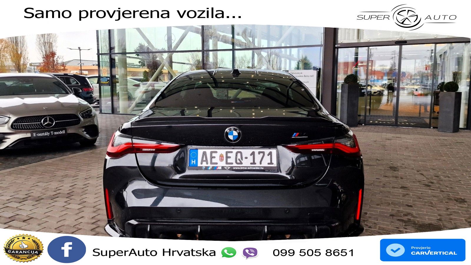 BMW M4 Competition 3.0 (510 KS) Steptronic LED+GR SJED+ACC
