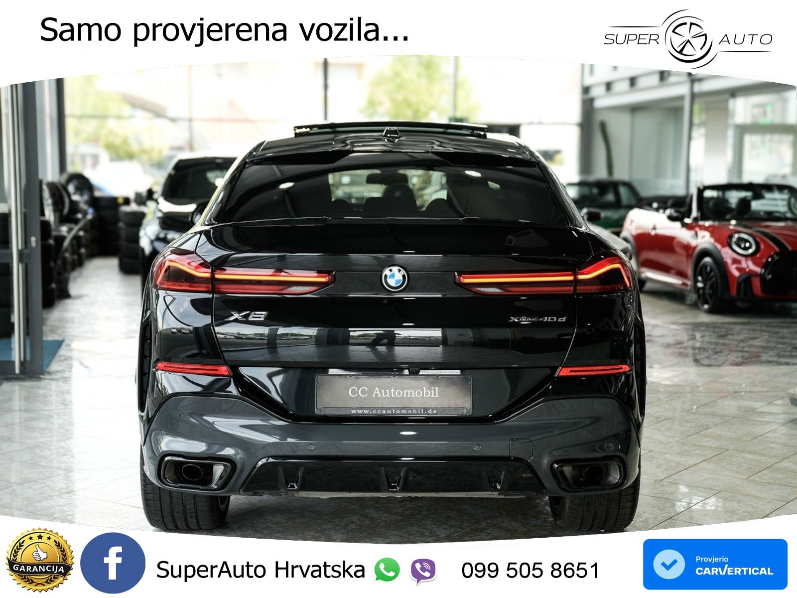 BMW X6 40d (352 KS) xDrive Steptronic M Sport LED+GR SJED+ACC