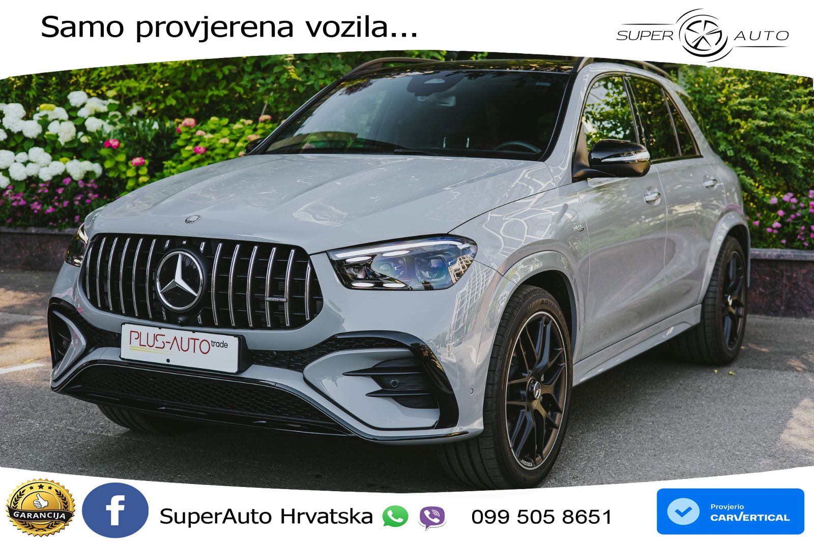 Mercedes AMG GLE 53 (435 KS) EQ Boost 4MATIC+ AMG SPEEDSHIFT TCT 9G LED+GR SJED+ACC