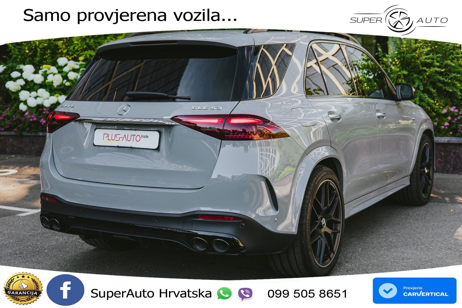 Mercedes AMG GLE 53 (435 KS) EQ Boost 4MATIC+ AMG SPEEDSHIFT TCT 9G LED+GR SJED+ACC