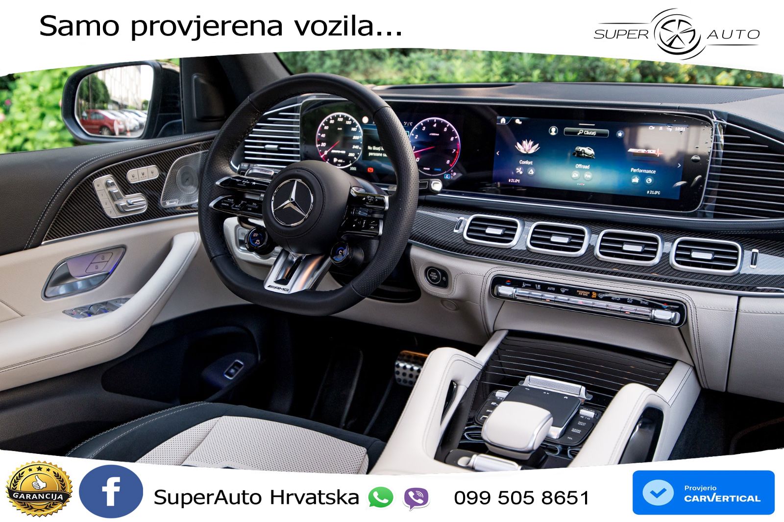 Mercedes AMG GLE 53 (435 KS) EQ Boost 4MATIC+ AMG SPEEDSHIFT TCT 9G LED+GR SJED+ACC