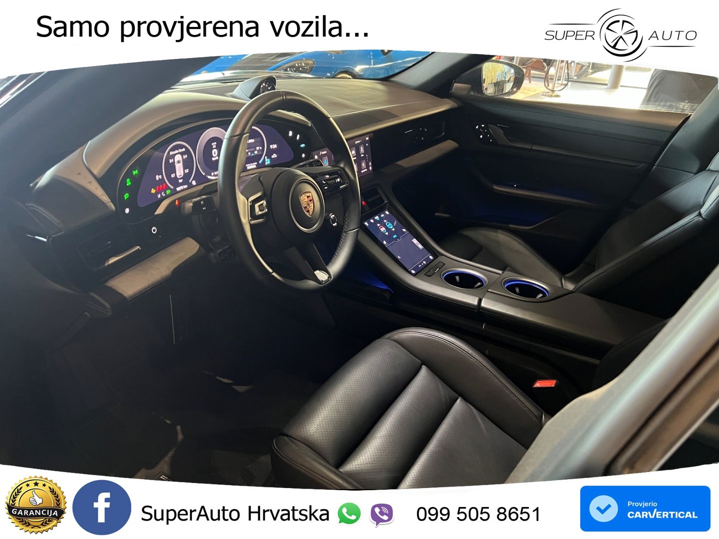 Porsche Taycan Sport Turismo 4S 105 kWh (598 KS)