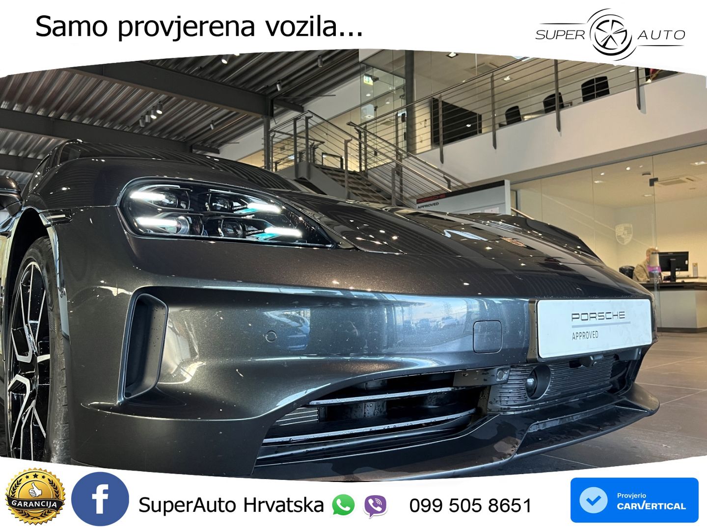 Porsche Taycan Sport Turismo 4S 105 kWh (598 KS)