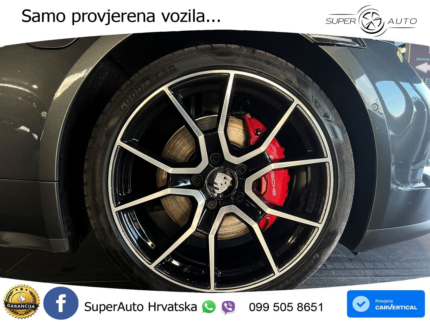 Porsche Taycan Sport Turismo 4S 105 kWh (598 KS)