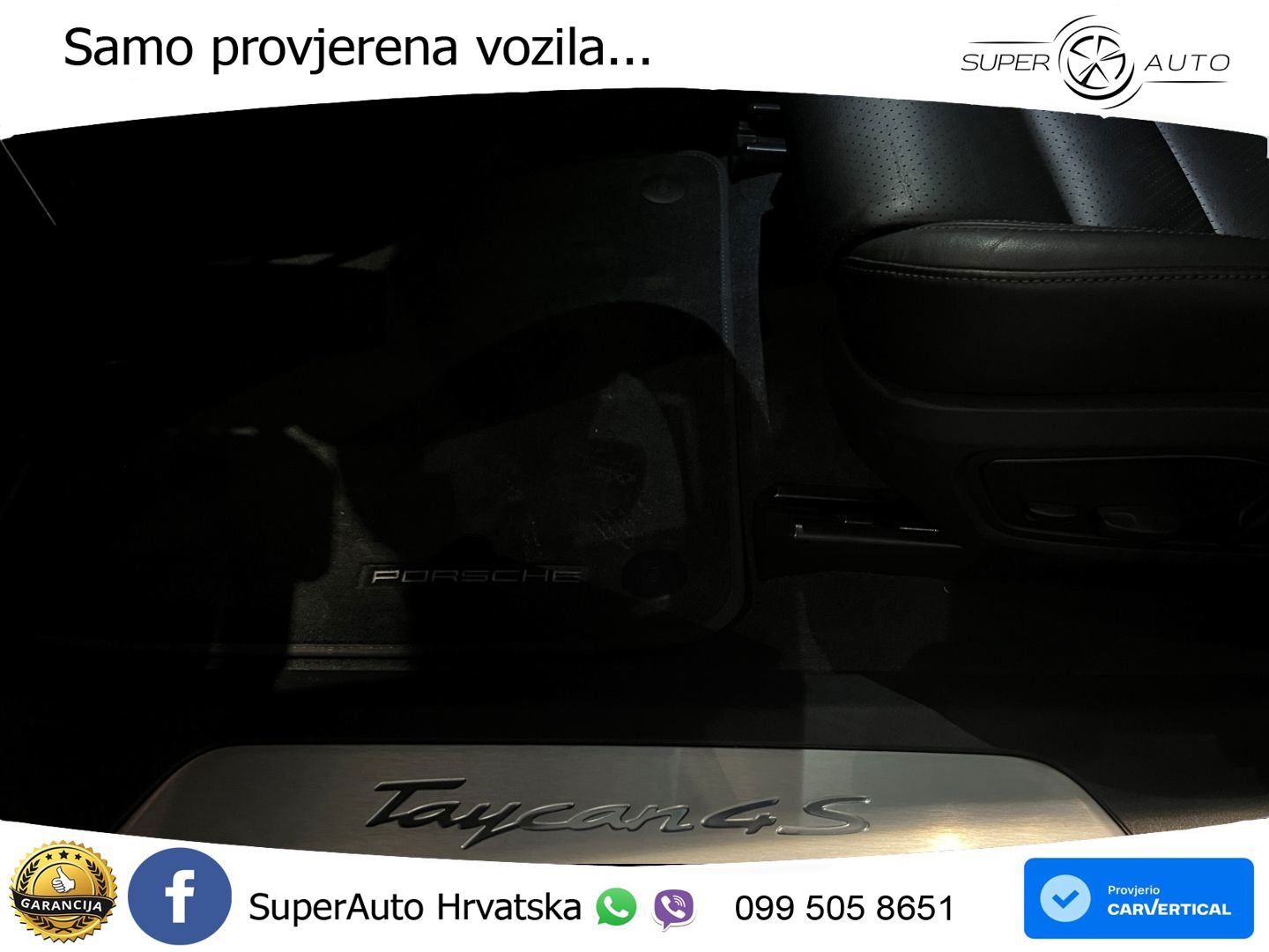 Porsche Taycan Sport Turismo 4S 105 kWh (598 KS)
