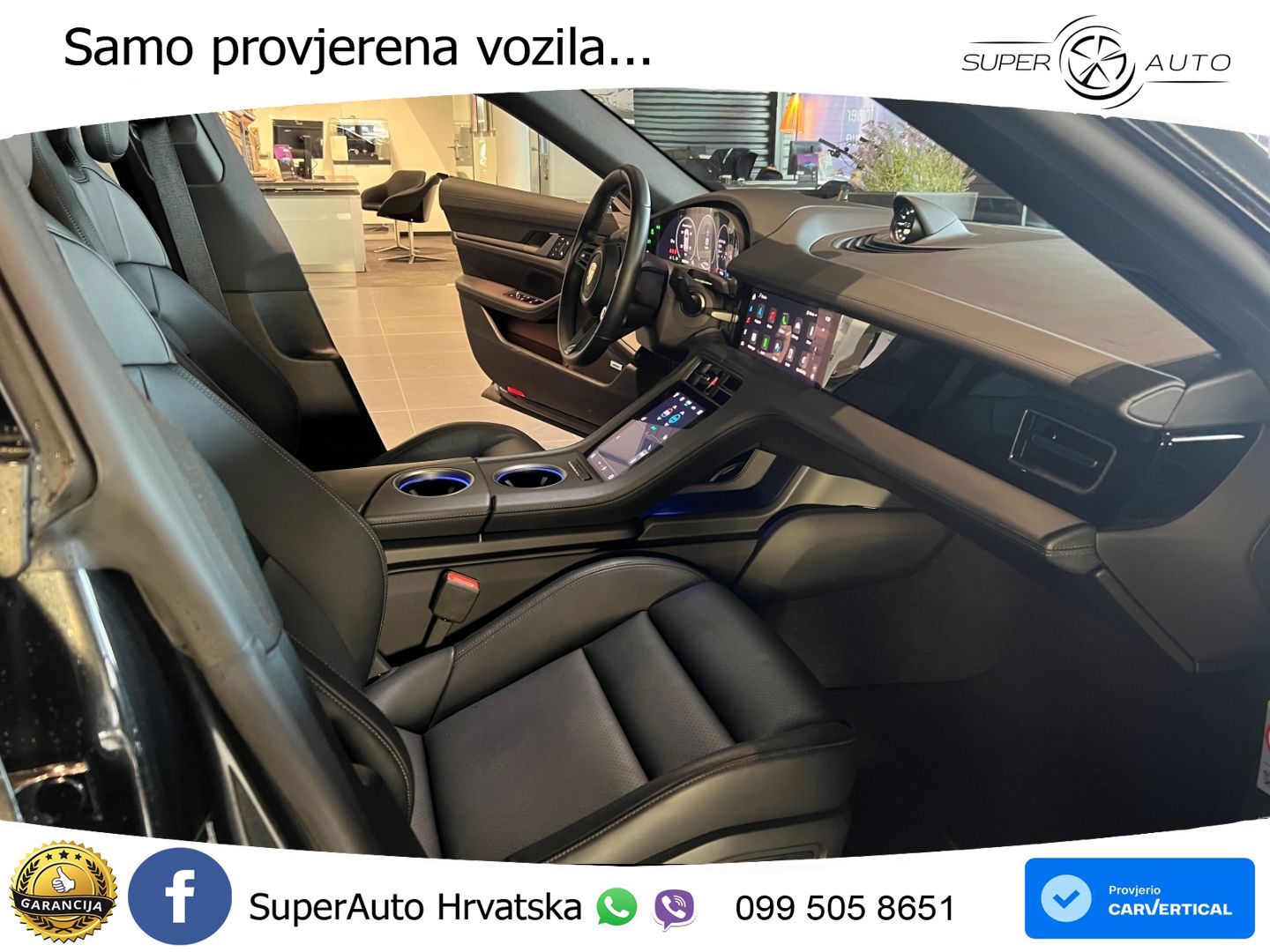 Porsche Taycan Sport Turismo 4S 105 kWh (598 KS)
