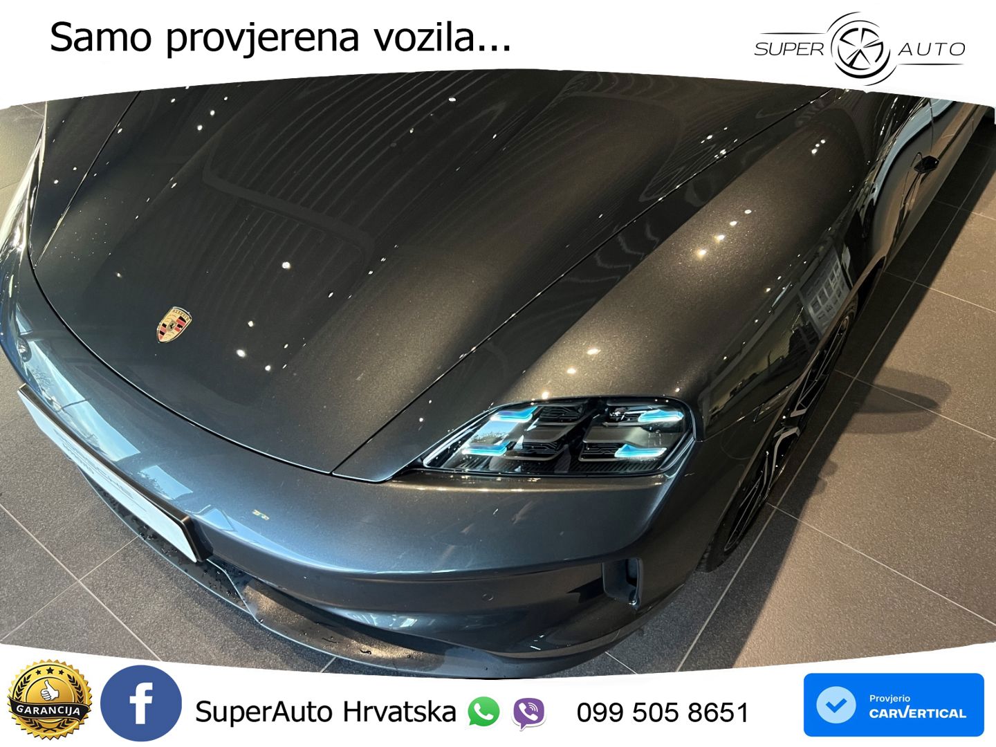 Porsche Taycan Sport Turismo 4S 105 kWh (598 KS)