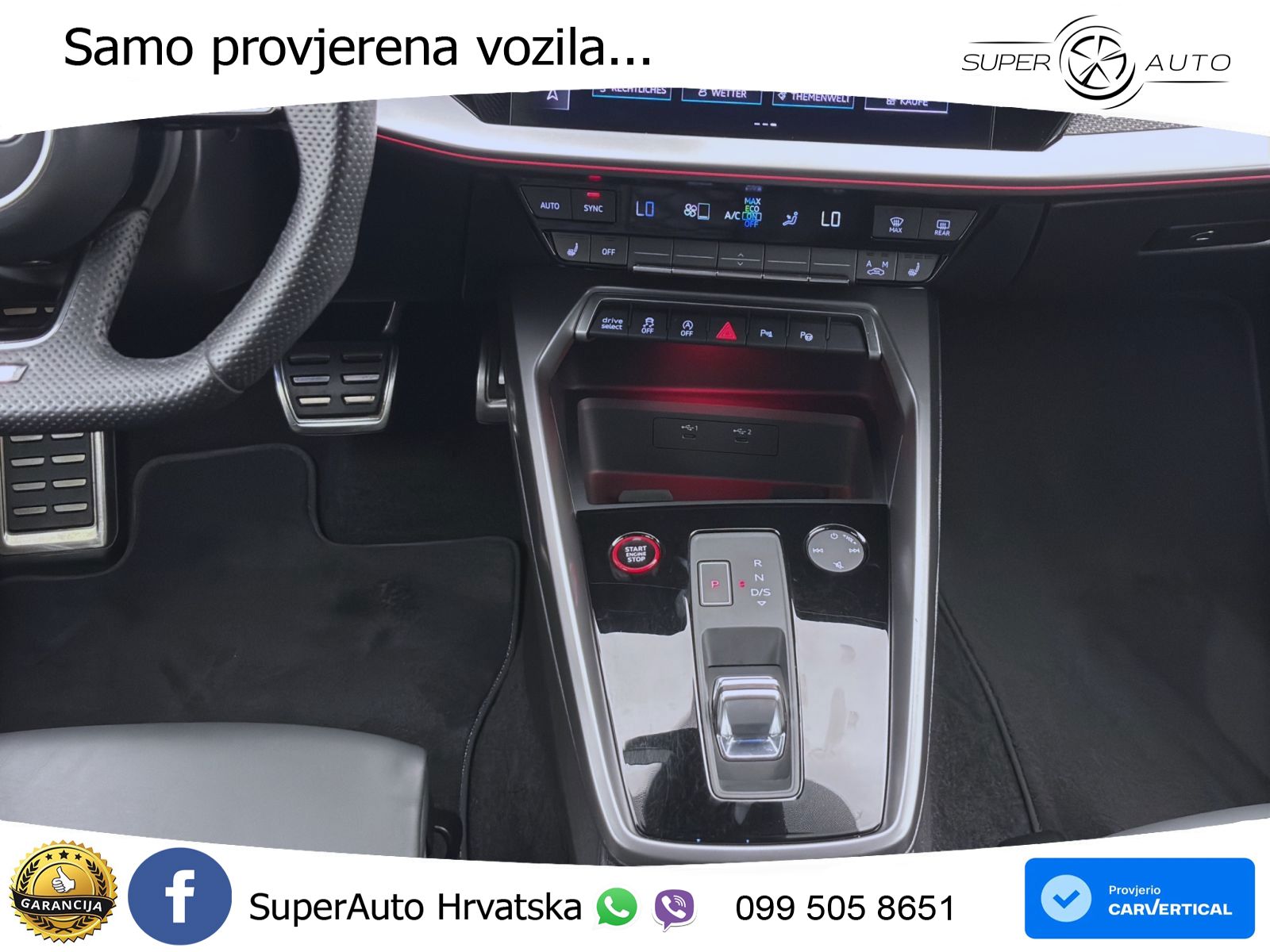 Audi RS3 Sportback 2.5 TFSI (400 KS) quattro S tronic LED+GR SJED+ACC