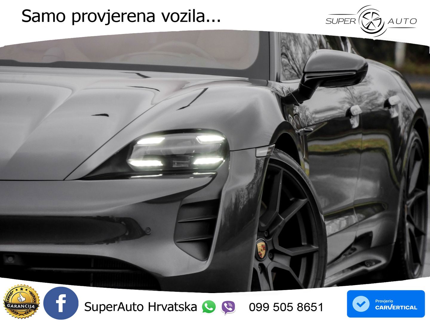 Porsche Taycan Sport Turismo GTS Performance Plus 93.4 kWh (598 KS)