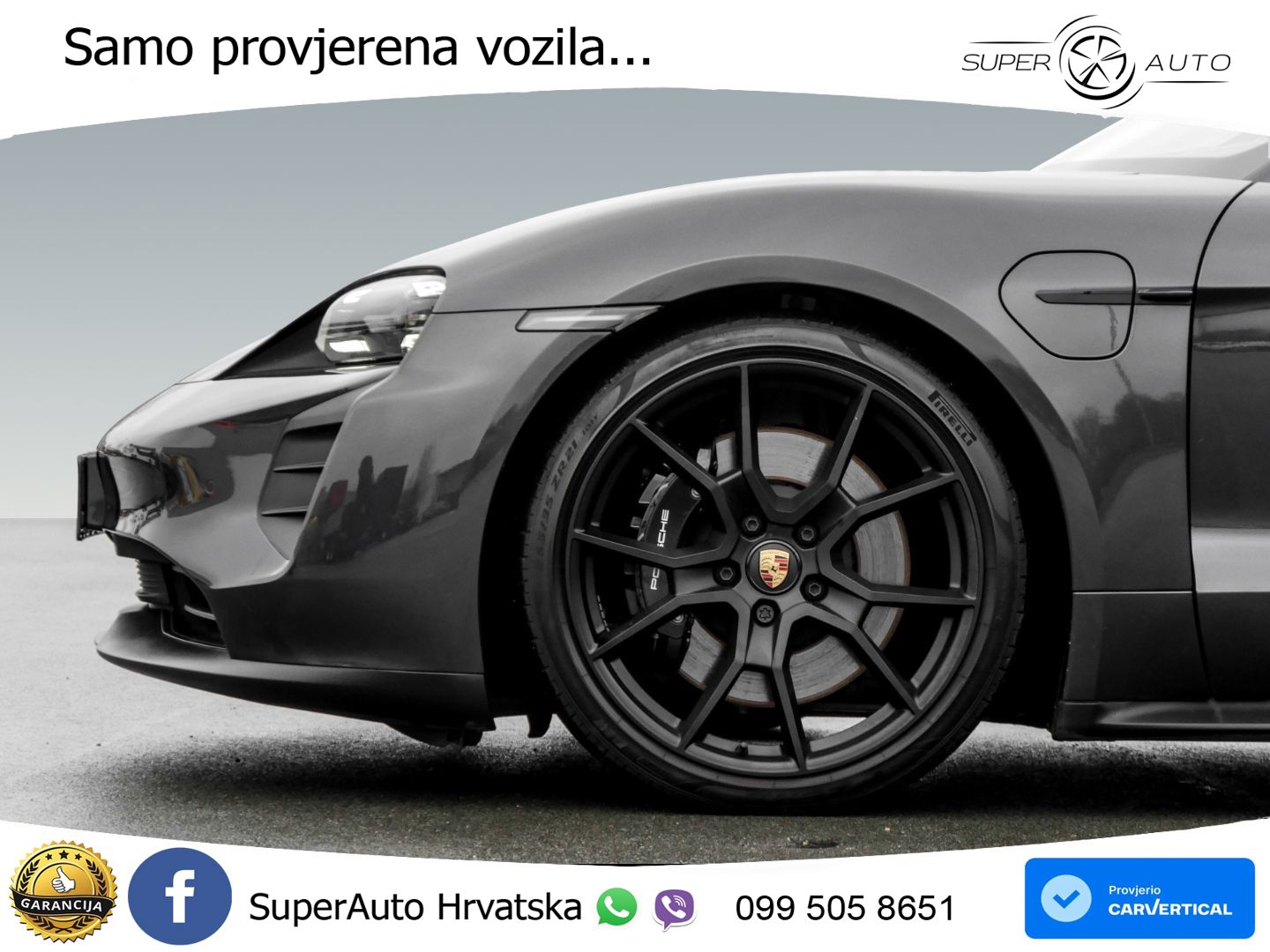 Porsche Taycan Sport Turismo GTS Performance Plus 93.4 kWh (598 KS)
