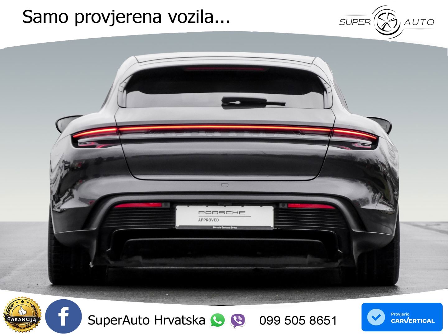 Porsche Taycan Sport Turismo GTS Performance Plus 93.4 kWh (598 KS)