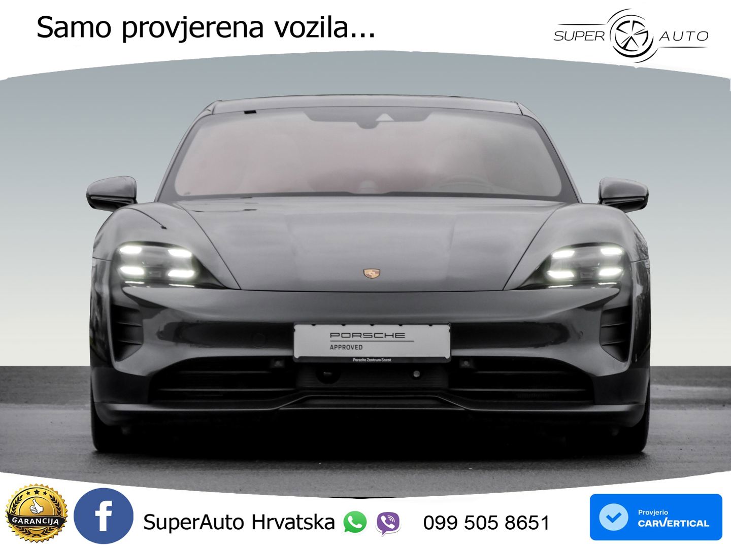 Porsche Taycan Sport Turismo GTS Performance Plus 93.4 kWh (598 KS)