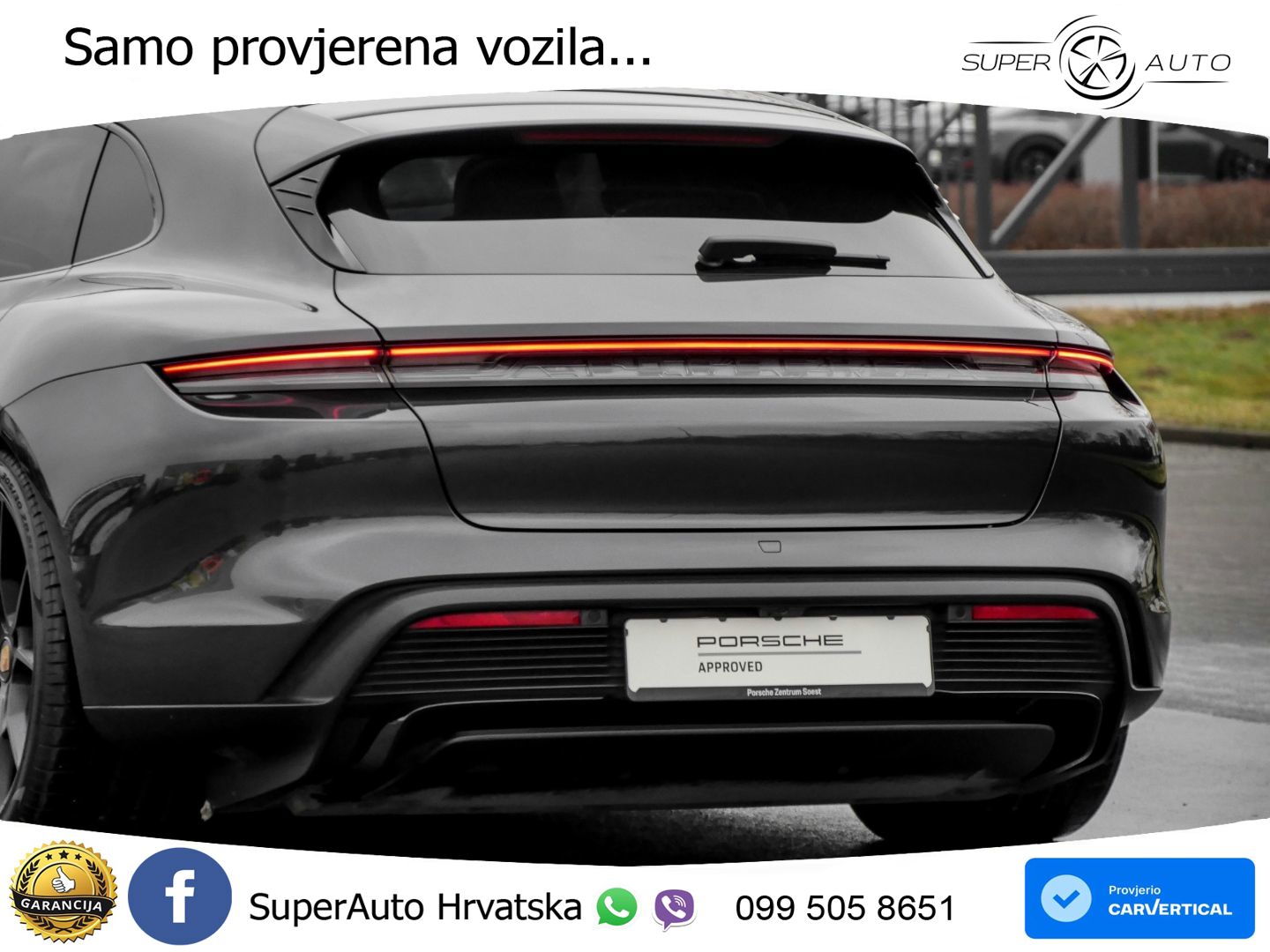 Porsche Taycan Sport Turismo GTS Performance Plus 93.4 kWh (598 KS)