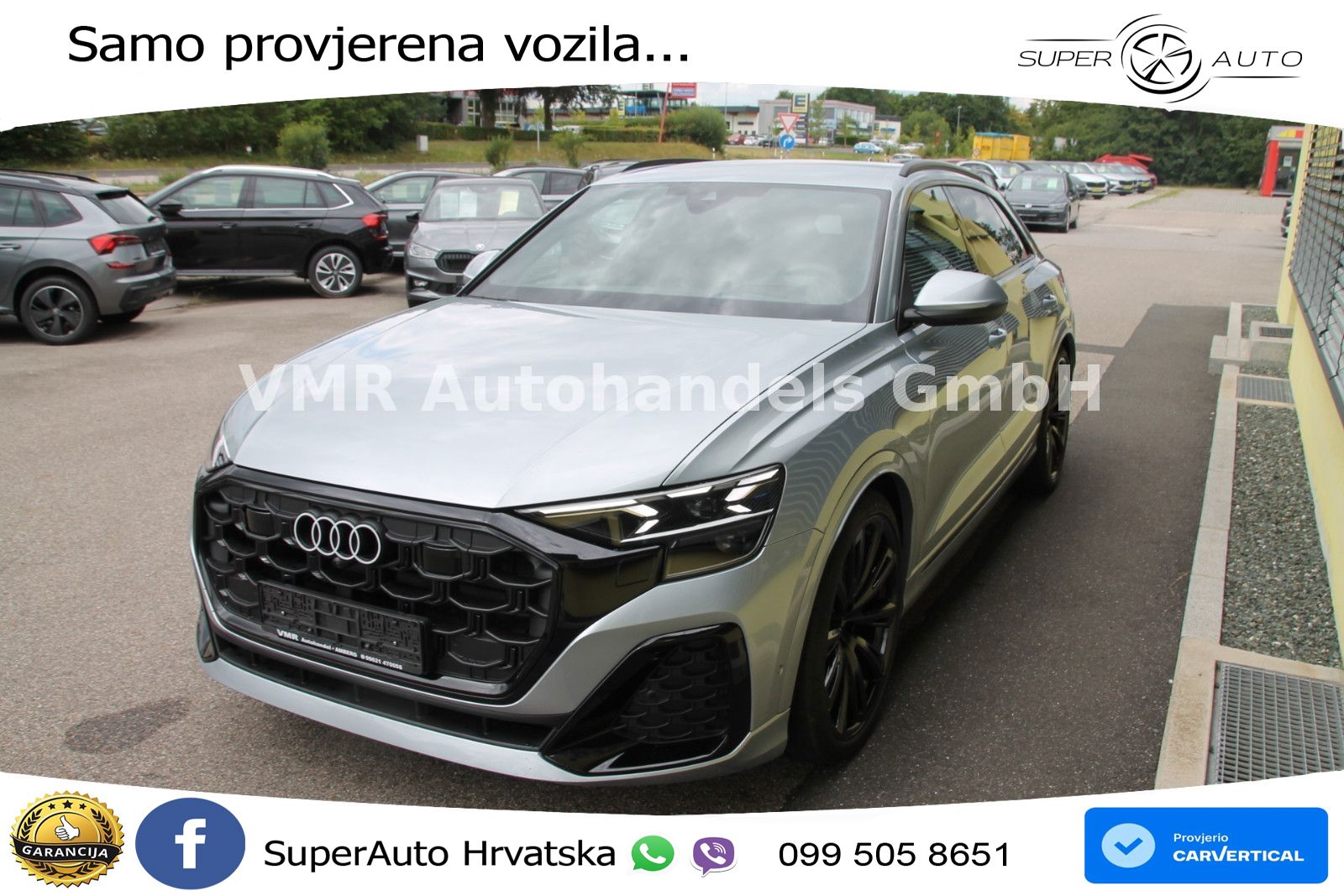 Audi Q8 50 TDI V6 (286 KS) quattro Tiptronic S line LED+GR SJED+ACC