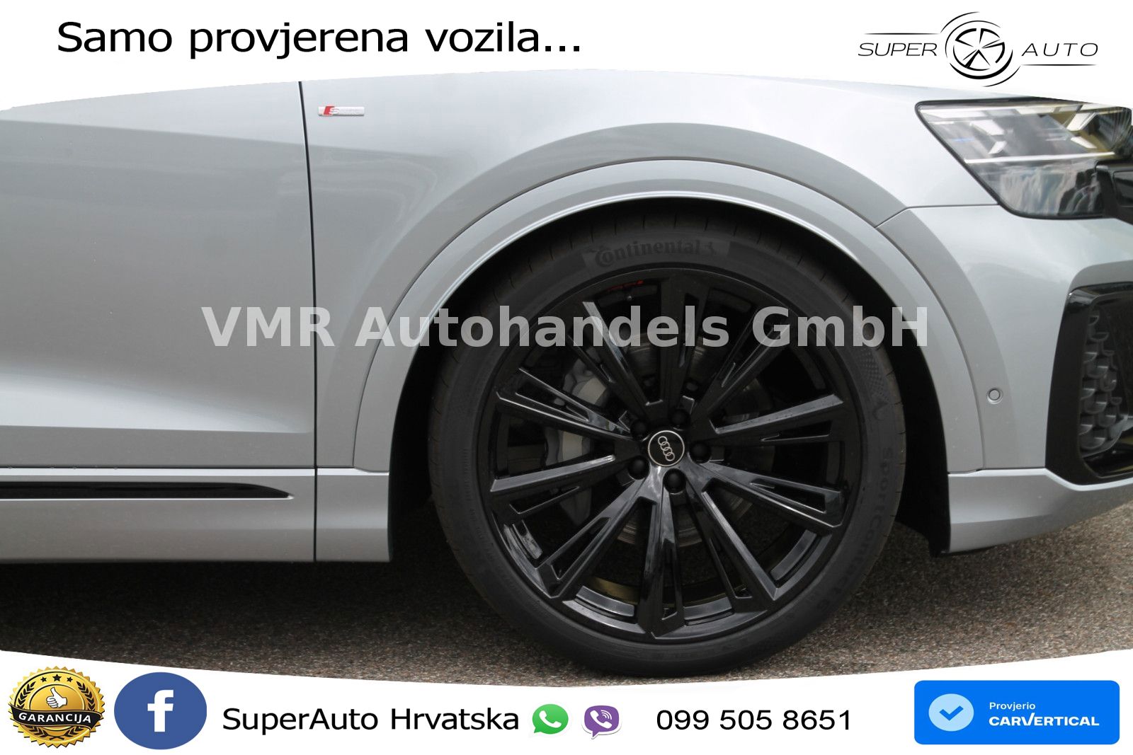 Audi Q8 50 TDI V6 (286 KS) quattro Tiptronic S line LED+GR SJED+ACC