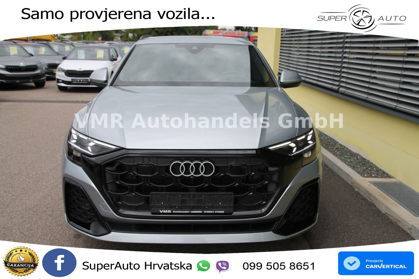 Audi Q8 50 TDI V6 (286 KS) quattro Tiptronic S line LED+GR SJED+ACC