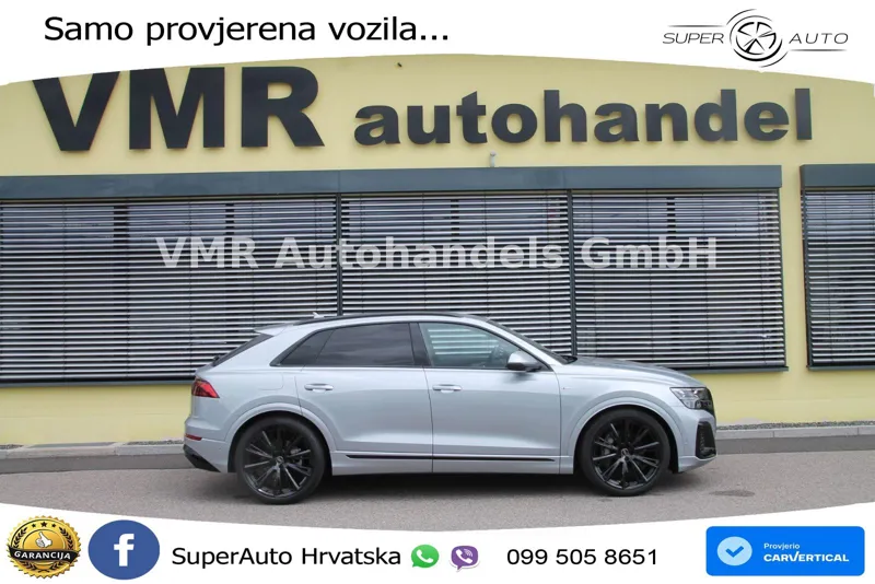 Audi Q8 50 TDI V6 (286 KS) quattro Tiptronic S line LED+GR SJED+ACC