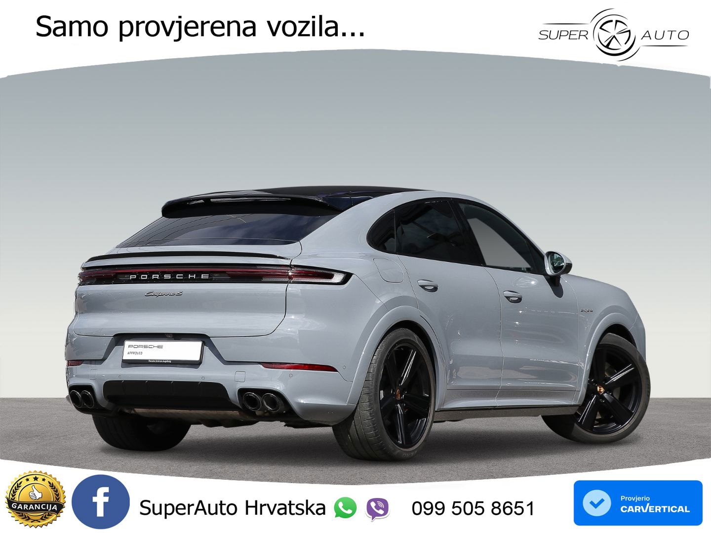 Porsche Cayenne Coupe S 3.0 V6 (519 KS) E-Hybrid Tiptronic S
